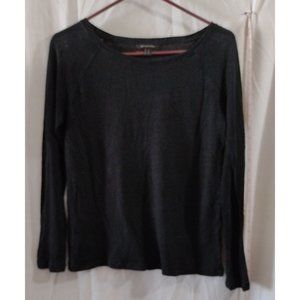 Small long sleeve black top, lightweight, Banana Republic